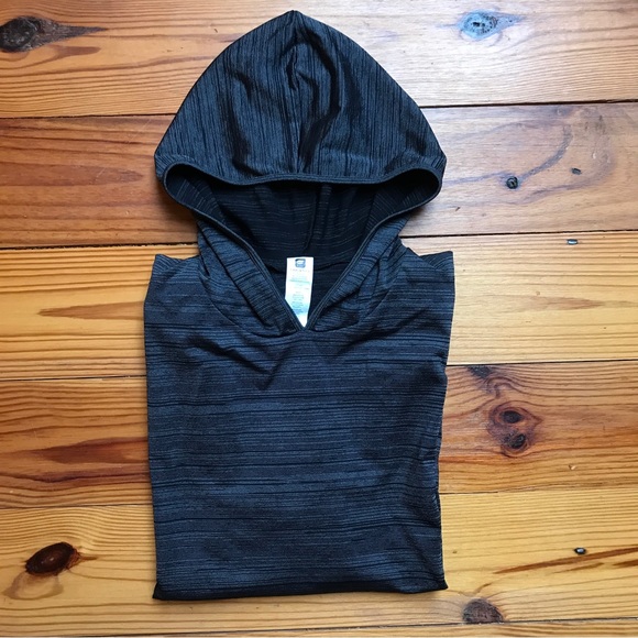 Fabletics Dark Heather Gray Atheltic Hoodie, NWOT, XL - Picture 10 of 12